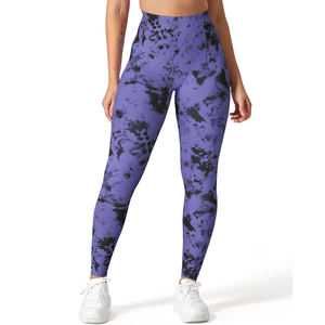 Top Qualité Coton Gym Workout Femmes Leggings Croisé Taille Meilleure Vente Fitness Porter Adulte - Product Image 6