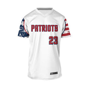 เสื้อฟุตบอลย้อนยุคคอวีระบายอากาศสำหรับผู้ชายเสื้อกีฬาลายทางปรับแต่งได้เสื้อฟุตบอลปรับแต่งได้ - Product Image 3