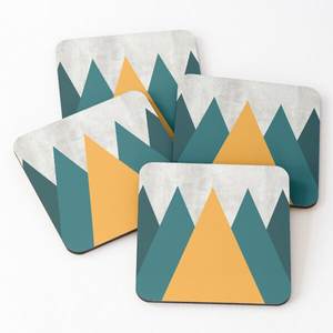 Hot Selling <b>Kitchen</b> <b>Accessories</b> New Products 2024 <b>Wooden</b> Custom Coasters Rubber Bar Coasters for Drinks With Holder Factory Sale - Product Image 4