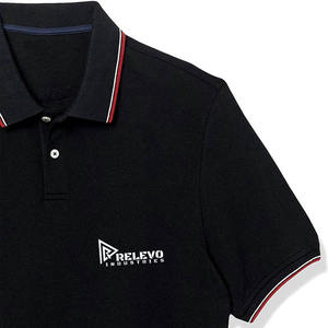 Venta al por mayor personalizada 100% algodón poliéster de alta calidad para la camisa de polo para hombres Casual manga corta Jersey transpirable - Product Image 2