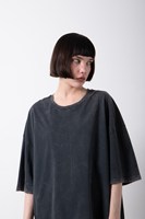 T-shirt décontracté surdimensionné pour femme, personnalisé, boutonné, plusieurs couleurs, technique de lavage Moonwash, 100% coton, 180-280 GSM, Hip Hop