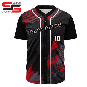 Ensemble d'uniformes de baseball personnalisés en gros pour adultes unisexes - 100% polyester anti-UV, séchage rapide, évacuation de l'humidité, respirant - Product Image 4