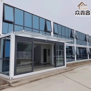 <span class=keywords><strong>Casa</strong></span> Prefabbricata Moderna con Due Camere da Letto in Container, Pannelli Sandwich Traspiranti, Appartamento di Lusso in Acciaio per <span class=keywords><strong>Giovani</strong></span> - Product Image 5