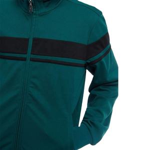 Chándal de nailon hecho a medida para hombre al por mayor, ropa deportiva de alta calidad para entrenamiento físico y gimnasia, chándal con cremallera para invierno - Product Image 6