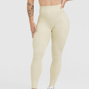 Nouveau style de legging tricoté respirant taille haute pour femmes de bonne qualité avec logo personnalisable Leggings pour femmes Service OEM - Product Image 1