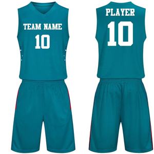 เซ็ตเสื้อบาสเก็ตบอลกางเกงขาสั้นเล่นกีฬาผ้าโพลีเอสเตอร์100% พร้อมเครื่องแบบหลากสีโลโก้ตามสั่งสำหรับแฟนกีฬา - Product Image 6