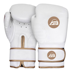 ปากีสถานผลิตถุงมือชกมวย ถุงมือหนัง PU ปักโลโก้ตามสั่ง สำหรับฝึกซ้อม - Product Image 4