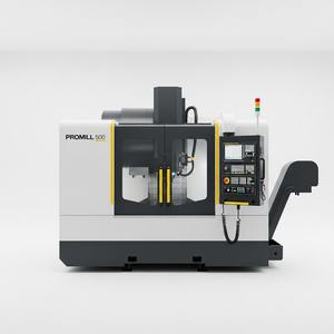 Fraiseuse horizontale CNC de qualité supérieure, robuste, 4 axes, haute précision, fraiseuse industrielle, système de changeur d'outils automatique inclus - Product Image 3