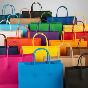 Sacs-cadeaux en papier kraft personnalisé et durable-Emballage alimentaire écologique, impression quadrichromie sans danger pour les marques écologiques - Product Image 6