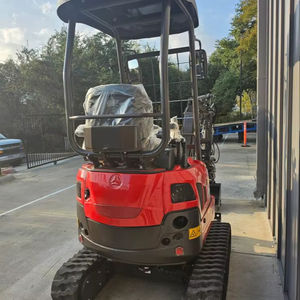 LIVRAISON GRATUITE, approuvé EPA CE, mini-excavatrice sur chenilles neuve de 2,5 tonnes, moteur puissant Kubota D1105 de 35 ch, ROPS ouvert, pouce hydraulique - Product Image 3