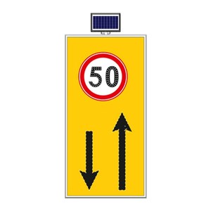 Marcador de Carretera LED con Energía Solar, Alta Visibilidad, Blanco, Placa de PC para Carretera con Luz de Advertencia - Product Image 1