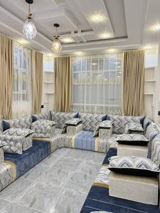 Sofá estilo Majlis árabe, diseño clásico, elegante conjunto para sala de estar, asientos de esquina de lujo, diseño que ahorra espacio - Product Image 2