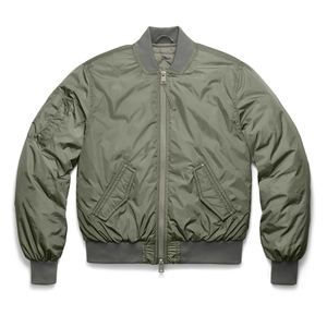 Green Bomber <b>Jacket</b> for <b>Men</b> Patchwork Streetwear Classic Lightweight <b>Casual</b> Windbreaker Outerwear - Product Image 1