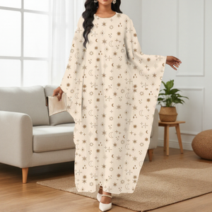 Novedades 2026, Abaya Islámica Tradicional para Mujer, Color Sólido, para Eid, de Alta Calidad, Diseño Transpirable, Venta al por Mayor - Product Image 1