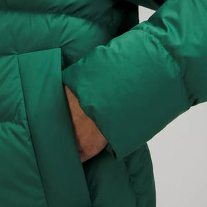 Chaqueta Bomber Impermeable con Capucha y Cremallera para Mujer, Otoño-Invierno, Gruesa, de Poliéster/Nylon, Corta, con Mangas Desmontables - Product Image 3