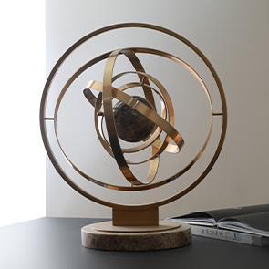 Artículo decorativo de Metal para el hogar y Hotel, artículo decorativo de último diseño, de aluminio, Color negro con personalización disponible - Product Image 6