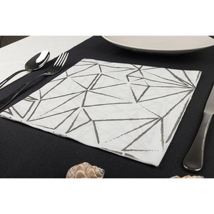 Tovaglioli Bianchi 40x40cm 70gsm con Stampa Originale 600pz B2B - Product Image 4