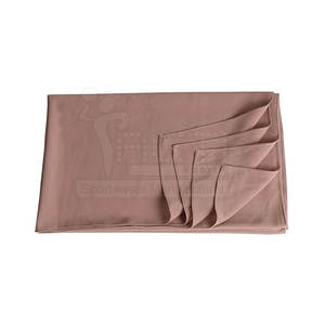 2023 venta al por mayor de alta calidad mujeres Hijab precio de fábrica Color sólido mujeres musulmanas liso Hijab - Product Image 4