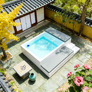 Piscina prefabricada, piscina exterior, piscinas de patio, piscina modular, piscina de natación, piscina exterior de fibra de vidrio - Product Image 3