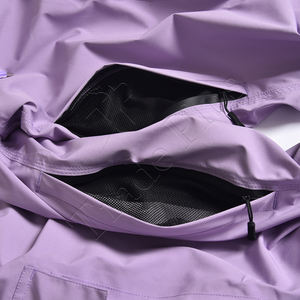 OEM personalizado Unisex holgado Cargo nieve pantalones 100% poliéster impermeable a prueba de viento de talla grande con cremallera de las mujeres de esquí Snowboard - Product Image 5