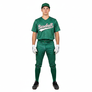 Uniformes de béisbol personalizados, camisetas y pantalones para equipos profesionales, tela que absorbe la humedad, sublimación a todo color para todos los niveles - Product Image 1