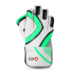 Gants de maintien de guichet de cricket confortables RXN Gants en cuir d'équipement de sport fabriqués - Product Image 3