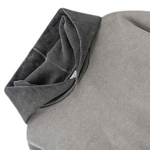 Sweats à capuche oversize en molleton imprimé tendance pour femmes, lavage à l'acide vintage, pull à manches longues, doublé pour l'hiver - Product Image 6