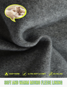 2025 plaine brodé pull à capuche 460 GSM 100% coton polaire poche Logo personnalisé hiver sweat hommes Streetwear en vrac - Product Image 5