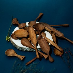 Hot Product Customized Blue Lotus Farm Design Wooden <b>Spoon</b> Fork Serving <b>Spoon</b> in Diversity Models New Design in Bulk Quantity - Product Image 2