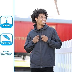 Chaqueta cortavientos de alta demanda 2025 Logotipo personalizado Ropa deportiva para exteriores Ropa de calle Premium Sudadera con capucha Fabricante OEM - Product Image 4