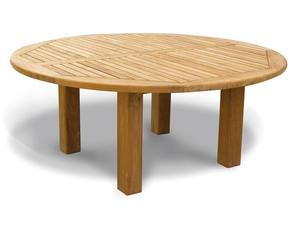 Juego de Muebles para Restaurante, Mesa Redonda Hecha de Madera de Teca, Acabado Impecable con Alta Precisión, Diseño Moderno y Elegante - Product Image 1