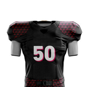 Uniforme de football américain en tissu respirant et confortable, meilleure vente à bas prix - Product Image 4