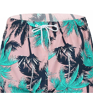 Shorts de bain pour hommes à séchage rapide, pour la plage et la piscine, matière de qualité supérieure, couleur contrastée personnalisée, boardshorts - Product Image 5