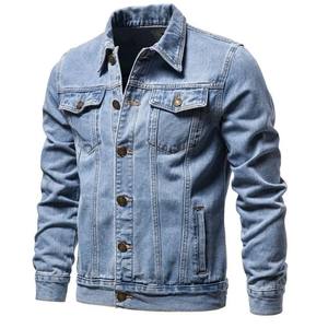 Chaqueta de Lona de Alta Calidad para Hombre con Cuello Alto, 100% Algodón, Ropa Casual para Invierno, Estilo Urbano, Servicio OEM - Product Image 2