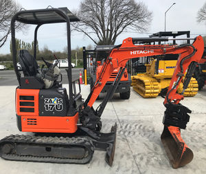 Miniexcavadora Original Hitachi ZX17U-5N, Excavadora Hidráulica Compacta de Orugas de 1.7T, Fácil Operación para Trabajos de Construcción Agrícola, OEM Global - Product Image 1