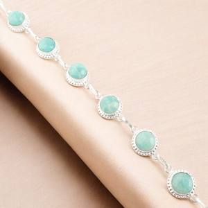 กำไลเทนนิสเพทาย ทำมือ เงินแท้ 925 ตัวล็อคแบบ Toggle เครื่องประดับหรูสำหรับผู้หญิง ของขวัญ - Product Image 2