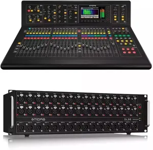 Ventes à prix réduits Nouvelle table de mixage numérique en direct Midas M32R + boîtier de scène DL32 + bobine de câble réseau Cat5 150'