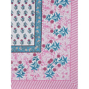 Ensemble de draps Super King en coton 100% à fleurs violettes 240 TC avec 2 taies d'oreiller 3 pièces pour la maison ou l'hôtel (SHKV1094) - Product Image 5