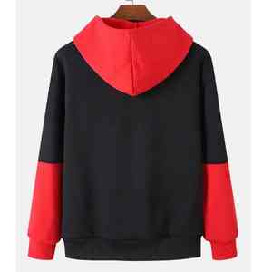 Sudadera con capucha bordada sólida única para hombre de alta calidad 100% algodón transpirable ecológico ropa de calle sudadera de invierno más vendida - Product Image 3