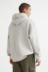 Hombres 100% algodón en blanco grueso francés Terry calidad de lujo peso pesado ajuste de gran tamaño Logotipo de impresión personalizada sudaderas con capucha de los hombres - Product Image 4