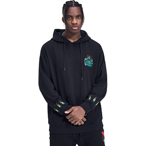 330GSM Sweat-shirt à capuche vierge personnalisé pour hommes Streetwear Sweats à capuche surdimensionnés pour couple - Product Image 4