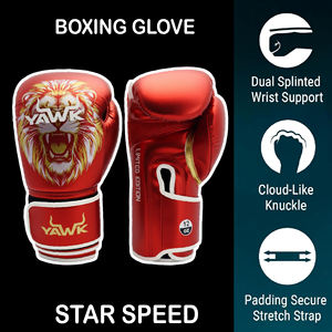 Ventes chaudes Gants de boxe personnalisés fabriqués en cuir véritable Équipements de boxe professionnels personnalisés pour le combat et l'entraînement - Product Image 3