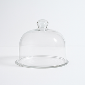 Cloche en verre décorative pour la maison avec base en bois Bougies parfumées Couvercle en forme de dôme Pot décoratif de table élégant - Product Image 4