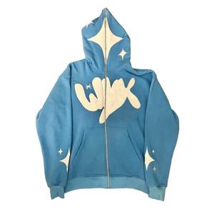 Sweats à capuche épais et lourds à impression bouffante 3D personnalisés de haute qualité à épaules tombantes Streetwear pull à capuche avec logo personnalisé - Product Image 1