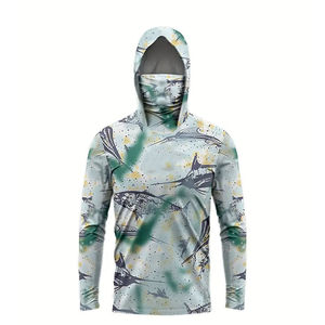 Hoodie de pêche léger pour femme, design uni, séchage rapide, respirant, tissu Spandex, UPF 50, pull-over pour la pêche - Product Image 1