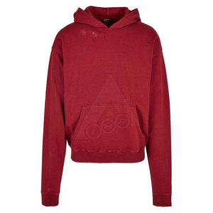 Sudadera con Capucha para Hombre, Talla XS, Estilo Desgastado, Algodón/Poliéster, 480g, Felpa Suave de Alta Calidad, Transpirable, Cómoda, Estampada - Product Image 1