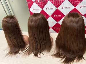 Apohair วิกผมลูกไม้แบบเต็มศีรษะ100% ทำจากหนังแท้มาใหม่ - Product Image 2