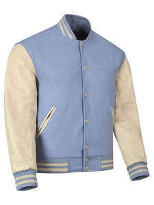 Men's Letterman Varsity Baseball <b>Jacket</b> Custom Cotton Fleece Breathable New Winter Collection - Product Image 2