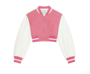 Chaquetas de Invierno de Diseño Personalizado para Mujer, Mangas Largas, Alta Calidad, Venta al por Mayor, Chaqueta Universitaria Corta de Diseño Superior para Mujer - Product Image 3