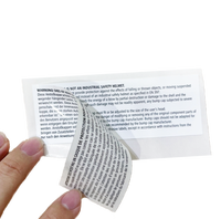Autocollant d'étiquette personnalisé à plusieurs couches et pages multiples